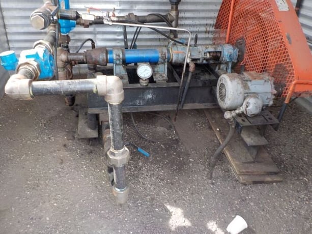 150 GPM Viking #1-1.5/540, single stage centrifugal water transfer pump, 15 HP Canron 324T-FBS, 2000 - Image 2
