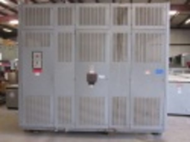 3750 KVA 12470 Primary, 4160Y/2400 Secondary, General Electric, dry, indoor, #DT3433 - Image 1