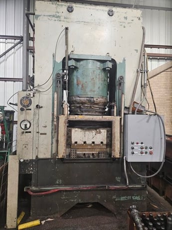 750 Ton, Etchells, Hydraulic Coining Press, 11.8 stroke, 18.1" Shut Height, 1975 - Image 1