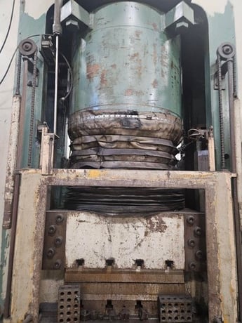 750 Ton, Etchells, Hydraulic Coining Press, 11.8 stroke, 18.1" Shut Height, 1975 - Image 2