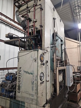 750 Ton, Etchells, Hydraulic Coining Press, 11.8 stroke, 18.1" Shut Height, 1975 - Image 4