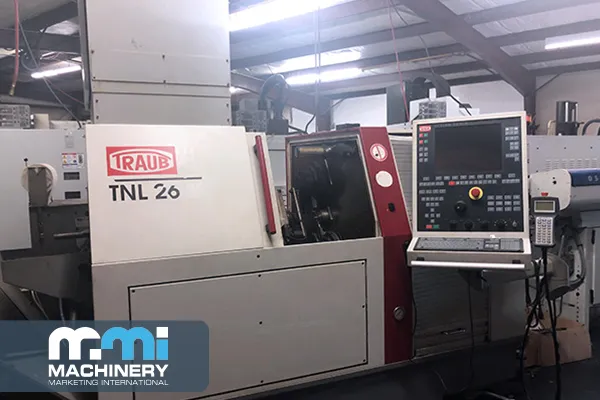 Traub #TNL26, swiss lathe, 1.023" bar, 9.842" length, 2009 - Image 1