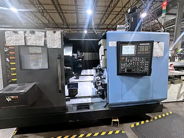 Daewoo Doosan #Puma-TT1800SY, CNC lathe, 9.1" swing, 8" chuck, 2.6" bar, 5000 RPM, A2-6, Fanuc 31i-A, 2012 - Image 6