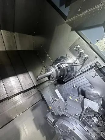 Daewoo Doosan #Puma-TT1800SY, CNC lathe, 9.1" swing, 8" chuck, 2.6" bar, 5000 RPM, A2-6, Fanuc 31i-A, 2012 - Image 10