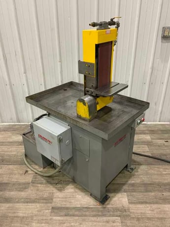 6" x 60" Kalamazoo #S66S14HD, wet belt sander, quick belt release, 3 HP, 3500 SFPM - Image 2