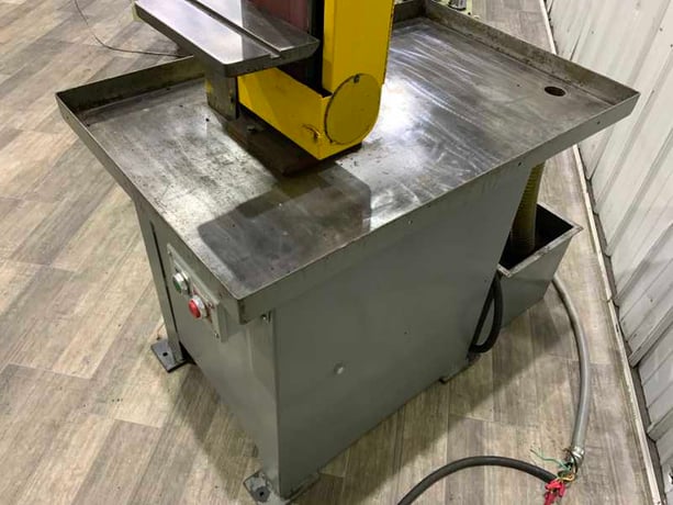 6" x 60" Kalamazoo #S66S14HD, wet belt sander, quick belt release, 3 HP, 3500 SFPM - Image 4