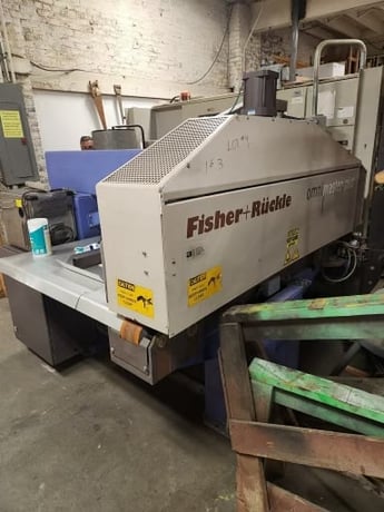 Fischer & Ruckle #Omnimaster plus veneer splicer, continuously feed, cooling device, edge gluing - Image 1