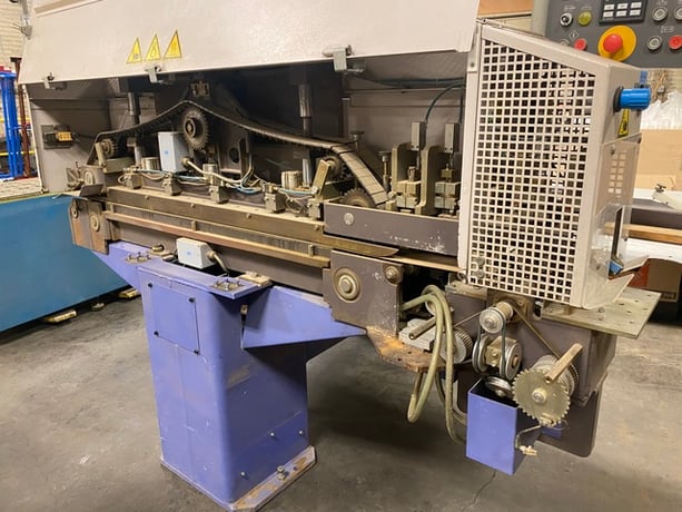 Fischer & Ruckle #Omnimaster plus veneer splicer, continuously feed, cooling device, edge gluing - Image 2