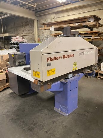 Fischer & Ruckle #Omnimaster plus veneer splicer, continuously feed, cooling device, edge gluing - Image 7