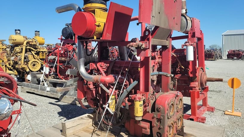 420 HP Caterpillar #C11, engine, 2100 RPM, Tier 2 - Image 1