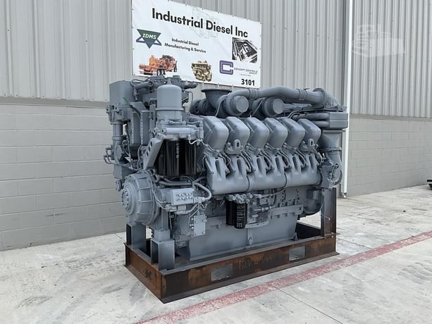 2500 HP MTU #12V4000, engine - Image 6