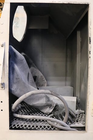Cyclo Blast, sand blast cabinet, 32" Width 24" Height, 1979 - Image 6