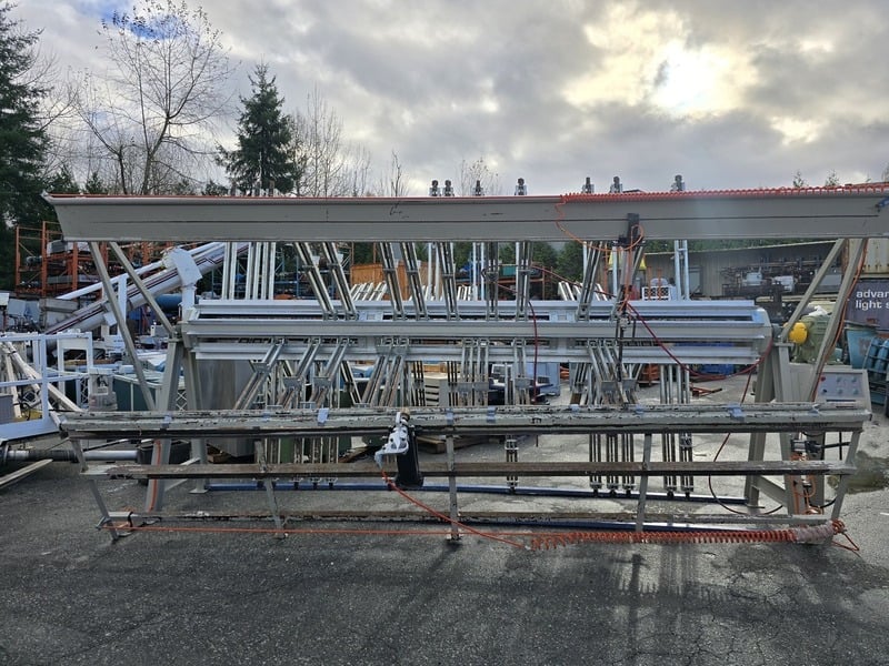 Quick #CCFP-165-06, pneumatic type clamp carrier, 6 sections, 36 total clamps, 2020 - Image 3