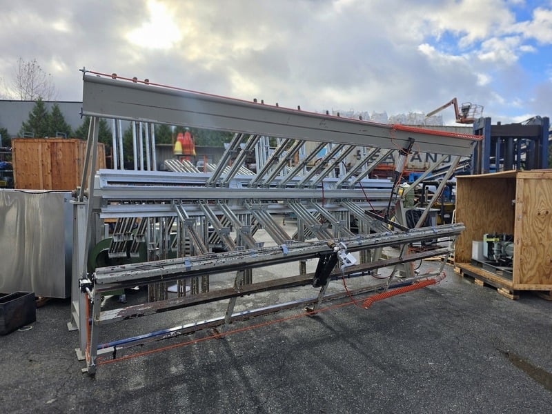 Quick #CCFP-165-06, pneumatic type clamp carrier, 6 sections, 36 total clamps, 2020 - Image 4