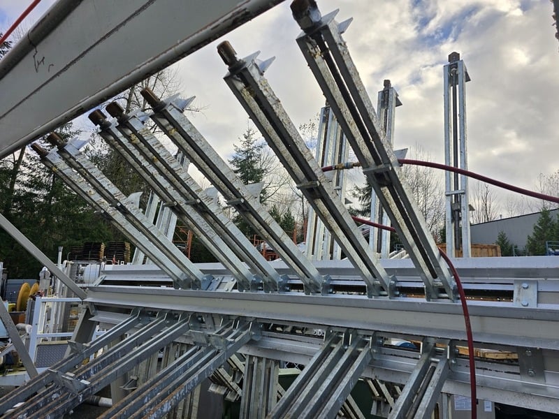 Quick #CCFP-165-06, pneumatic type clamp carrier, 6 sections, 36 total clamps, 2020 - Image 5