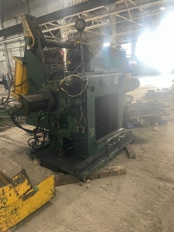 40000 lb. Cincinnati Forte, mandrel uncoiler, 72" outside dimensions, 20" ID, 4 leaf mandrel design, sliding - Image 5