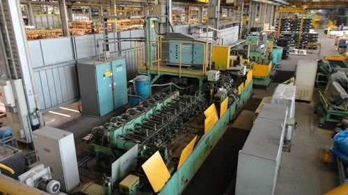 .625" x .03" Mori Machinery Corp. #MIU-30, rafted tube mill, 1999 - Image 2