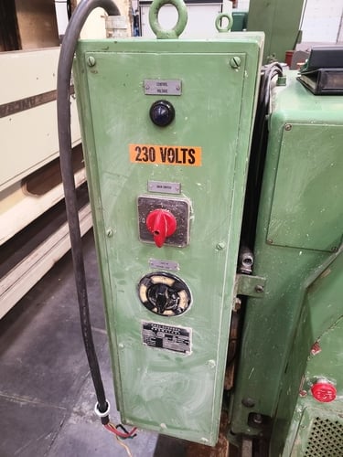 2000 lb. Schenck #R54UV, soft bearing type displacement balancer, CAB 820 Control, 1965/2014 - Image 5