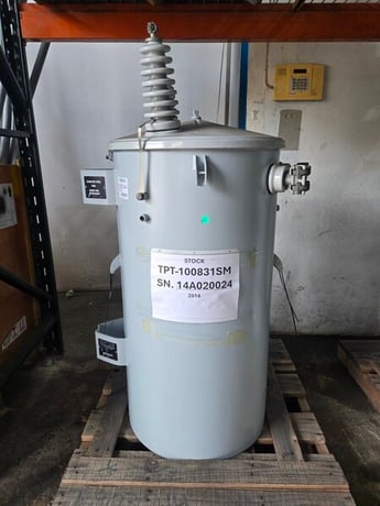 100 KVA 14400/8320 Primary, 240/120 Secondary, Power Partners Steel Doe Minimum - Image 1