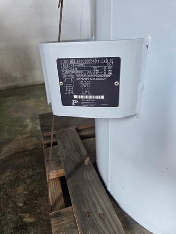 100 KVA 14400/8320 Primary, 240/120 Secondary, Power Partners Steel Doe Minimum - Image 3
