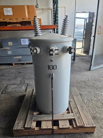 100 KVA 14400/8320 Primary, 240/120 Secondary, Power Partners Steel Doe Minimum - Image 7