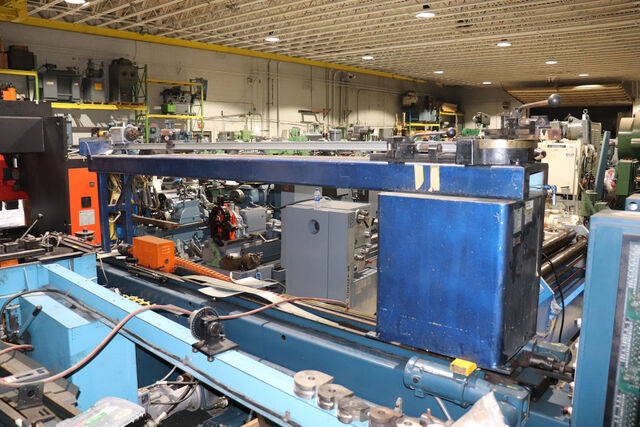 1/2" PHI #420, Tube Bender, Type II, 8" center line, 120" L, 195 deg. of bend, 3/8" drive key, 2000 - Image 2