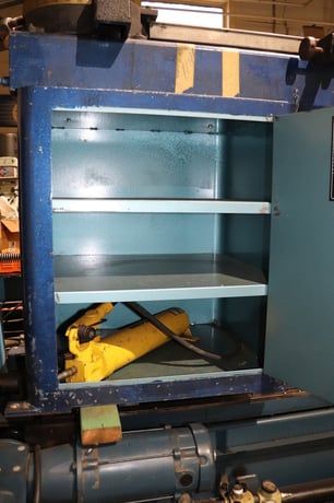 1/2" PHI #420, Tube Bender, Type II, 8" center line, 120" L, 195 deg. of bend, 3/8" drive key, 2000 - Image 9