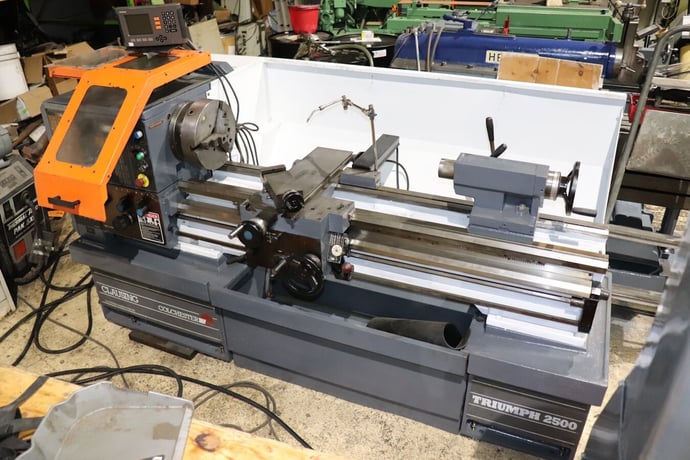 16"/26" x 54" Clausing Colchester #Triumph-VS, Gap Bed Lathe, 2.25" thru hole, 15-2500 RPM, 10 HP, 415 V, 1998 - Image 1