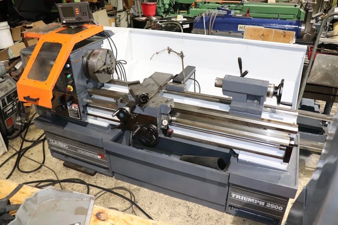 16"/26" x 54" Clausing Colchester #Triumph-VS, Gap Bed Lathe, 2.25" thru hole, 15-2500 RPM, 10 HP, 415 V, 1998 - Image 1