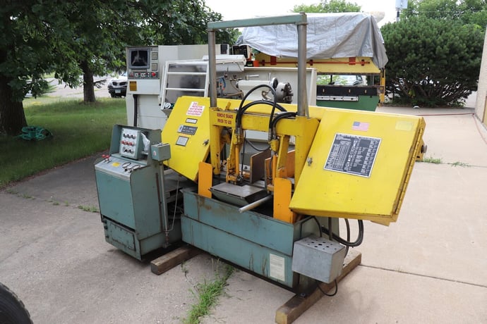 15" x 17" W.f. Wells #F-15-2, Horizontal Band Saw, 11.5" L x 8" H clamp vise, 10.5 gallon coolant tank - Image 1