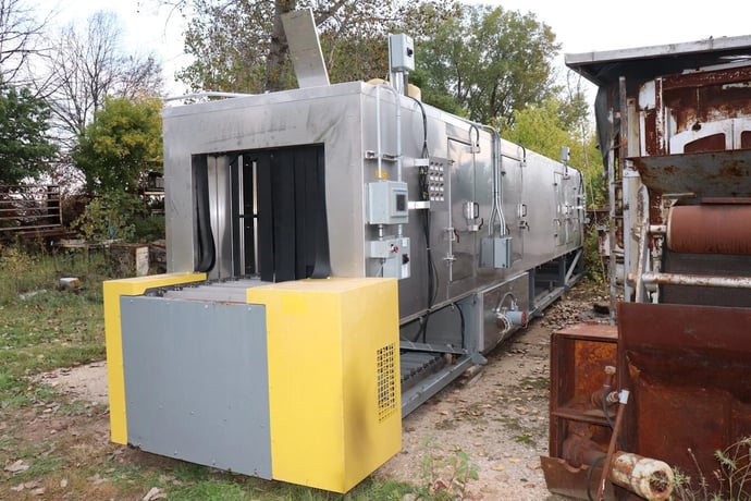 Global Finishing Solutions #U3646B1, Heated Conveyor Type Parts Washer, 480 V, 2011 - Image 2