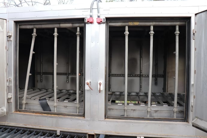 Global Finishing Solutions #U3646B1, Heated Conveyor Type Parts Washer, 480 V, 2011 - Image 9