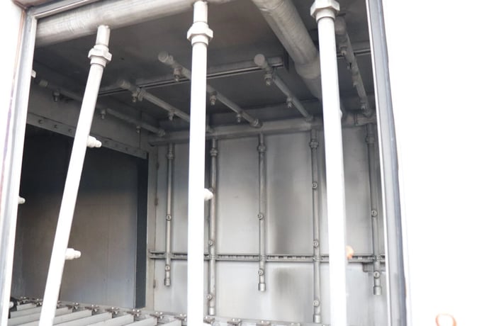 Global Finishing Solutions #U3646B1, Heated Conveyor Type Parts Washer, 480 V, 2011 - Image 10
