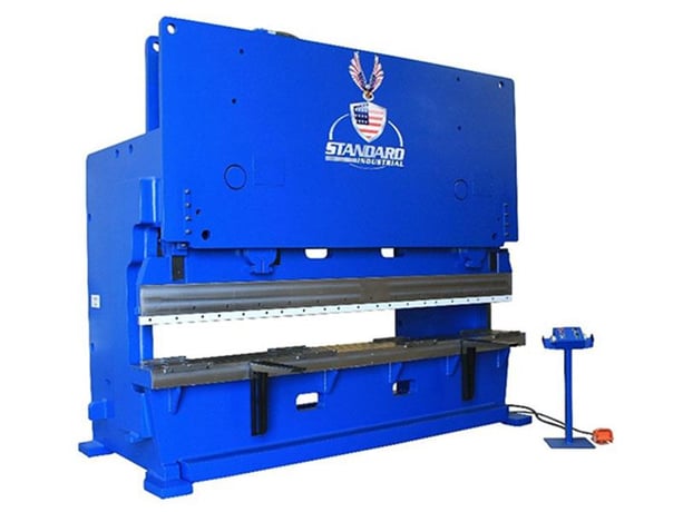100 Ton, Standard Industrial #AB100-12, hydraulic press brake, 12' overall, 125" between housing, 6" stroke - Image 1