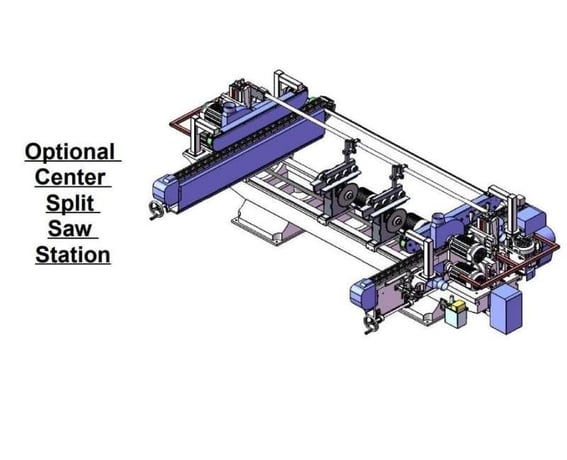 Cam-Wood #Set-106TS-SHCX, double end tenoner, 6-head, 120" working capacity, 2025, new - Image 10