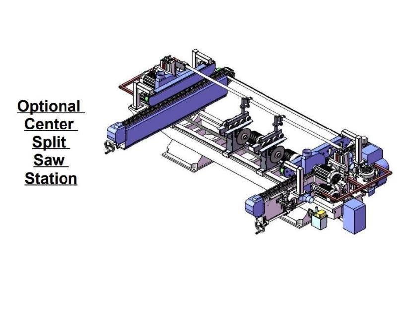 Cam-Wood #Set-108TS-SHJCX, double end tenoner, 8-head, 120" working capacity, 2025, new - Image 10