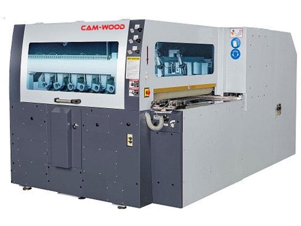 Cam-Wood #TRS-MR-1300X75MM, multi-blade roll feed gang rip saw, 14" blade, 2025, new - Image 1