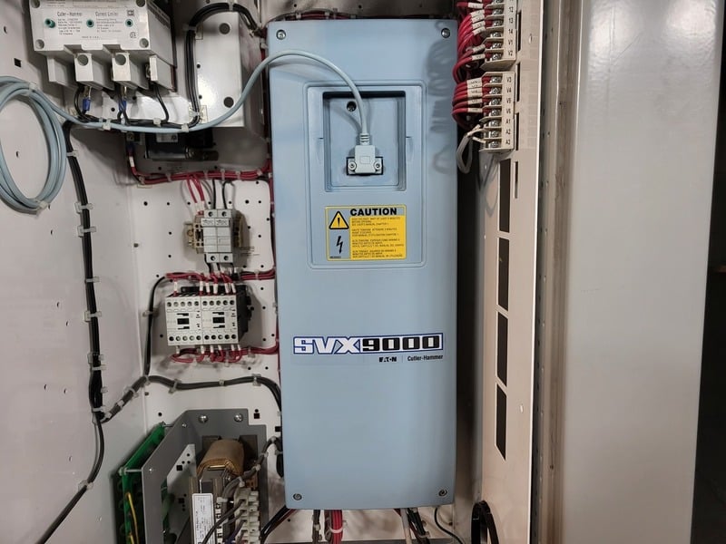 5 HP Eaton, SVX004A1-5A4N1, variable frequency drive, 600 Volts, 3 phase, like new - Image 5