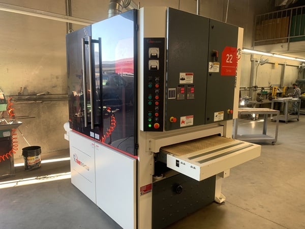 Timesavers #22-03-9, multi-directional rotary brush, 39" length, 12" brush diameter, 38" passline, 2019 - Image 1