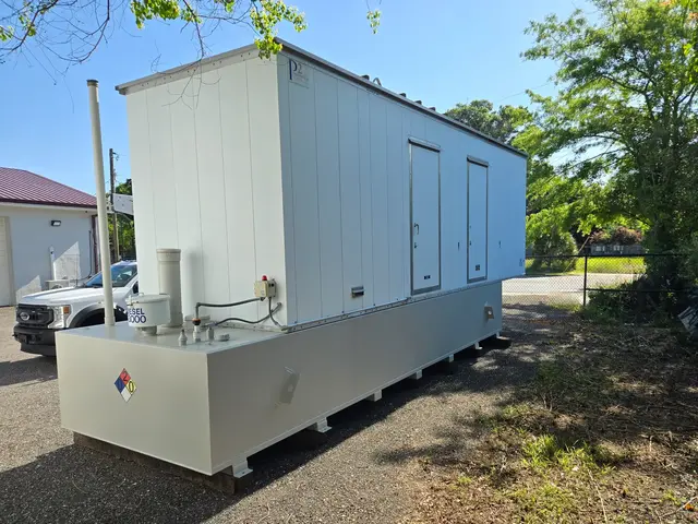 600 KW Cummins, diesel generator, enclosed, 277/480 Volts, 750 hours, 2008 - Image 1