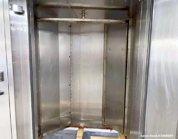 Belshaw Adamatic #Oven-2020, Double Rack Oven, 72" width x 61" L Oven w/30" L hood, 39" width x 75" H Door - Image 3