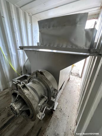 Wolfking #B400-HD, Meat Grinder, Stainless Steel, 17" width x 52" L x 20" deep Trough, 12" diameter x 54" L - Image 3
