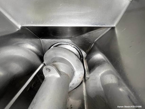 Wolfking #B400-HD, Meat Grinder, Stainless Steel, 17" width x 52" L x 20" deep Trough, 12" diameter x 54" L - Image 7