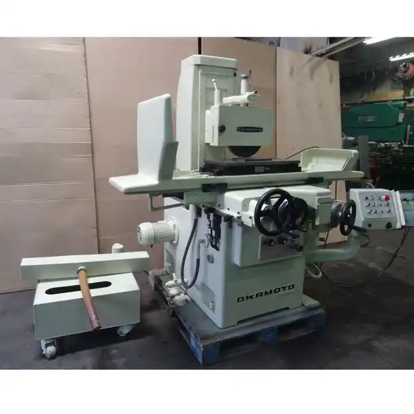 13.6" x 29.5" Okamoto #Accugar-124N, hydraulic surface grinder, Kanet electromagnetic chuck, incremental - Image 2