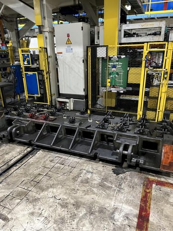 Danly #SE4-1400-216X100TQ, straight side double crank press, 40" stroke, 83" Shut Height, 10" adj., 8-16 SPM - Image 8