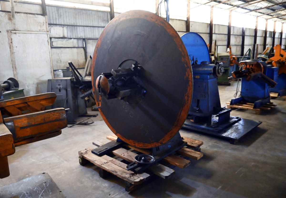 4000 lb. Littell #40-12, motorized single uncoiler, 12" width, 48" outside dimensions, 15"-20" ID, 4-arm - Image 2
