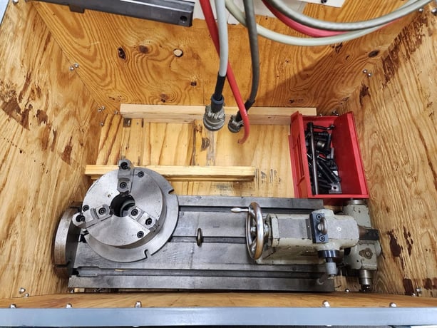 12.59" Tsudakoma #RNCM-301R, 4th Axis Rotary Table, 1.57" center bore, Like New - Image 7