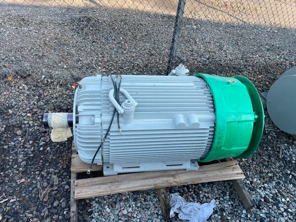 250 HP 1800 RPM Baldor-Reliance, Frame 449TY, TEFC, roller, 1.15 service factor, 2300 Volts, new winding & - Image 2