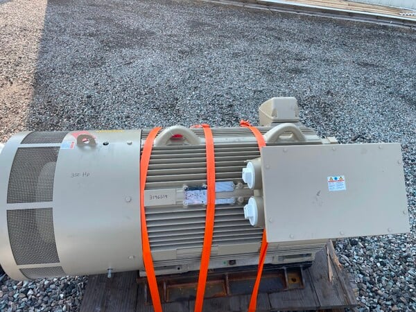 350 HP 1200 RPM General Electric, Frame 5011LL, TEFC, Ball, 2300/4160 Volts, new surplus, nice - Image 4