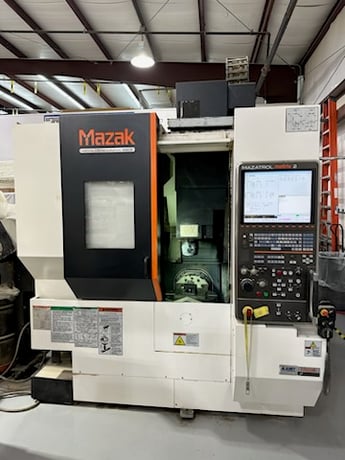 Mazak #VCU-500A, CNC vertical machining center, 30 automatic tool changer, 21.8" X, 19.8" Y, 20" Z, 12000 - Image 1